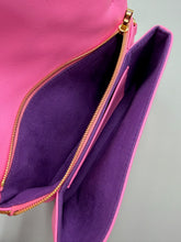 Load image into Gallery viewer, Louis Vuitton Pink and Purple Lambskin Coussin pouchette on chain