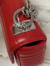 Load image into Gallery viewer, Prada Soft Calfskin Diagramme Camera Bag Rosso red