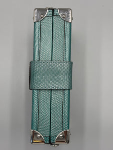 Louis Vuitton exotic Petite Malle trunk crossbody lizard