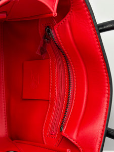 Christian Louboutin Mini Paloma Suede Embellished tote with strap