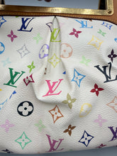 Load image into Gallery viewer, Louis Vuitton Judy MM Murakami multicolore shoulder bag with chain