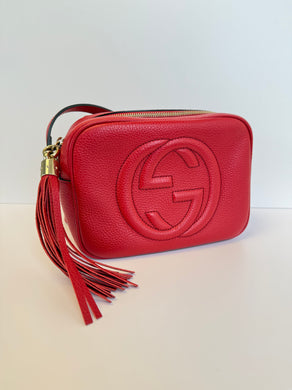 Gucci Soho Disco red crossbody bag
