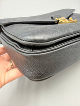 Load image into Gallery viewer, Louis Vuitton Pochette Metis Noir Monogram Empreinte with strap