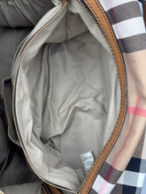 Load image into Gallery viewer, Burberry Nova Check Diaper / Carry on bag