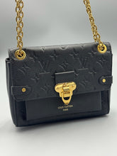 Load image into Gallery viewer, Louis Vuitton Vavin Black Empreinte chain crossbody