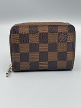 Load image into Gallery viewer, Louis Vuitton Zippy Coin wallet ebene