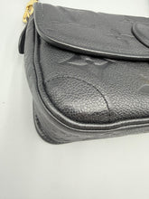 Load image into Gallery viewer, Louis Vuitton Black Empreinte Diane with 2 straps