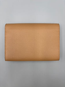 Gucci GG Marmont beige wallet on chain