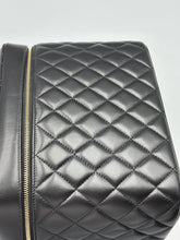 Load image into Gallery viewer, Chanel Caviar Quilted Large Vanity Pouch Black