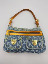 Load image into Gallery viewer, Louis Vuitton Baggy PM denim shoulder bag