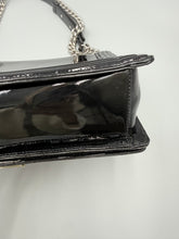 Load image into Gallery viewer, Chanel Black Patent Leather Large Boy bag