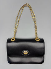 Load image into Gallery viewer, Gucci Azalea Calfskin Small Marina Chain Shoulder Bag Black