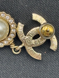 Chanel Pearl drop earrings