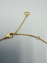 Load image into Gallery viewer, Christian Dior CD Claire De Lune long necklace white crystal