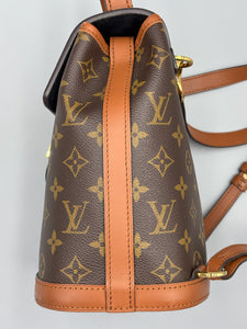 Reverse monogram Louis Vuitton dauphine backpack
