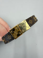 Load image into Gallery viewer, Louis Vuitton LV Circle wrap bracelet monogram with red - small