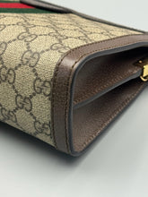 Load image into Gallery viewer, Gucci Medium GG Ophidia Clutch on chain