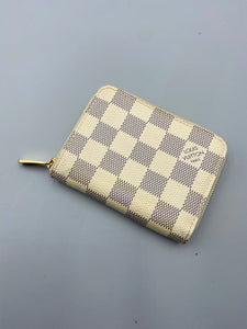 Louis Vuitton Zippy coin purse azur