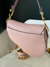 Load image into Gallery viewer, Christian Dior Blush Saddle bag with strap