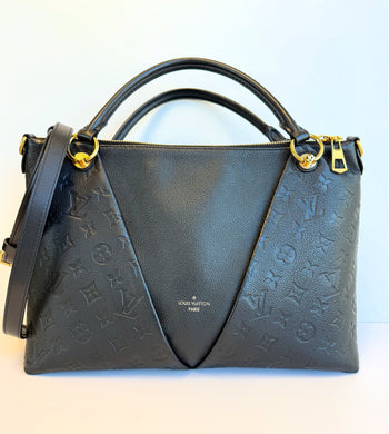Louis Vuitton Empreinte Black V tote with strap