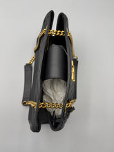 Load image into Gallery viewer, Louis Vuitton Black New Wave tote on chain