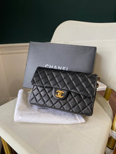 Load image into Gallery viewer, Chanel Double Flap Small Quilted lambskin bag