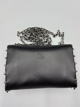 Load image into Gallery viewer, Christian Louboutin spikey soft pouch crossbody with chain