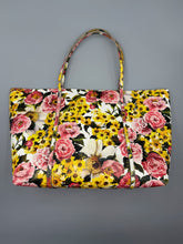 Load image into Gallery viewer, Dolce and Gabbana Miss Escape Open Tote Printed Saffiano Leather with matching pouch
