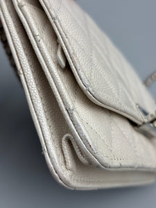 Chanel Pearly white Wallet on Chain crossbody