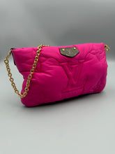 Load image into Gallery viewer, Louis Vuitton Pillow Hot pink large pochette with chain