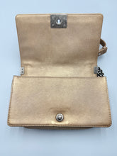 Load image into Gallery viewer, Chanel Old Medium Calfskin Bronze Le Boy bag on chain