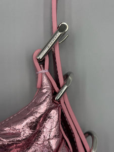 Givenchy Pink Metallic Mini Voyou bag - shoulder or crossbody