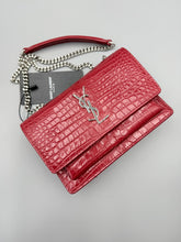 Load image into Gallery viewer, YSL Mini Sunset chain wallet crossbody/shoulder bag