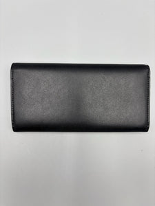 Fendi Continental black leather wallet