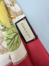 Load image into Gallery viewer, Gucci 100 Year Anniversary Silk scarf