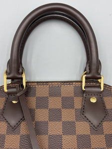 Louis Vuitton Alma BB ebene with strap