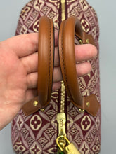 Load image into Gallery viewer, Louis Vuitton 1854 Red Canvas Speedy 25 Bandouliere with strap