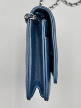 Load image into Gallery viewer, Chanel CC Navy Blue Lambskin Wallet on Chain crossbody