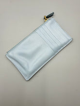 Load image into Gallery viewer, Prada Blue Card wallet with zip
