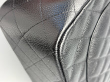 Load image into Gallery viewer, Chanel Double Flap Jumbo caviar with silver hardware