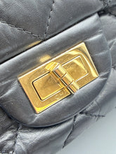 Load image into Gallery viewer, Chanel 2011 Black Quilted Calfskin 2.55 Reissue flap bag