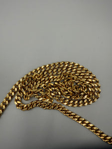 Saint Laurent Cassondre Classic Monogram Medium Chain Wallet