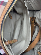 Load image into Gallery viewer, Burberry Nova Check Diaper / Carry on bag