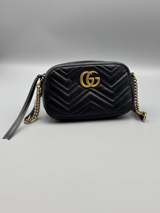 Gucci Small Marmont Camera crossbody black