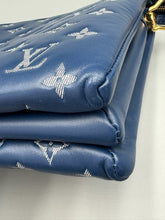 Load image into Gallery viewer, Louis Vuitton Coussin PM blue denim monogram with straps