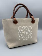Load image into Gallery viewer, Loewe Small anagram canvas tote