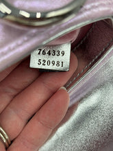 Load image into Gallery viewer, Gucci pink Irredescent Horsebit shoulder bag
