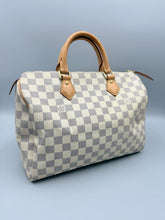 Load image into Gallery viewer, Louis Vuitton Speedy 30 azur