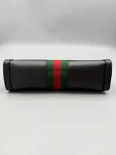 Load image into Gallery viewer, Gucci Medium Black Ophidia Clutch on chain