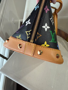 Louis Vuitton Alma PM Multicolor Black Monogram